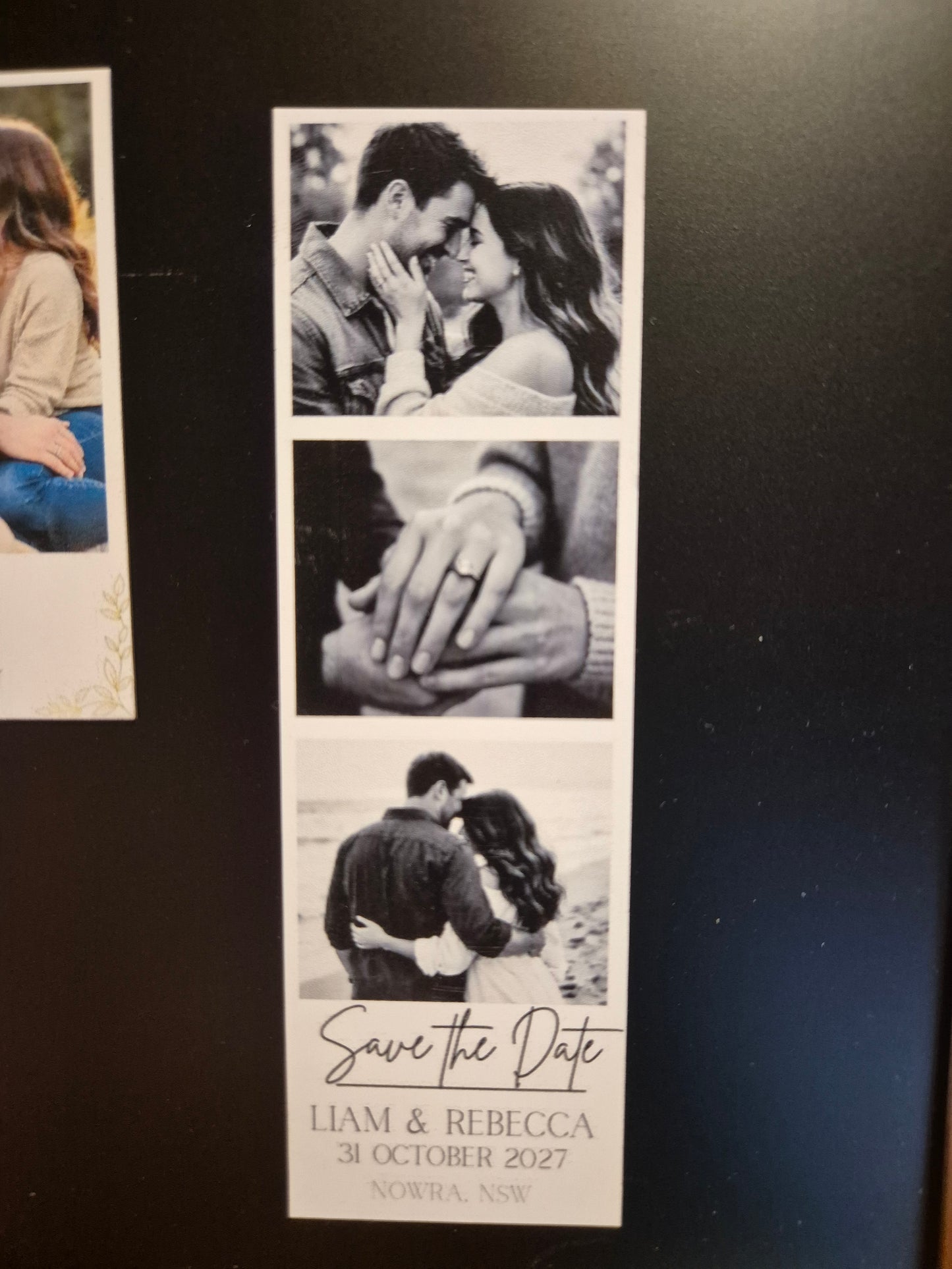 Save the Date - Photo Booth Style