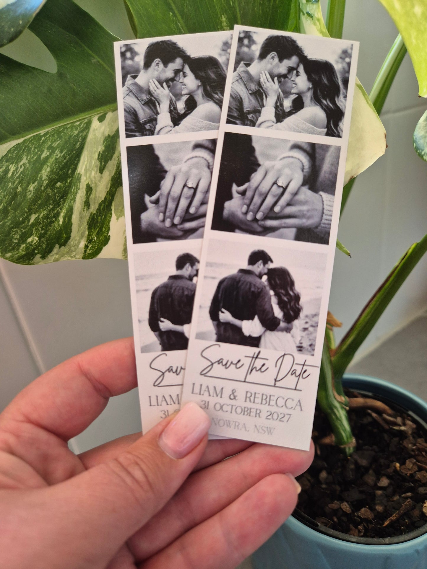 Save the Date - Photo Booth Style