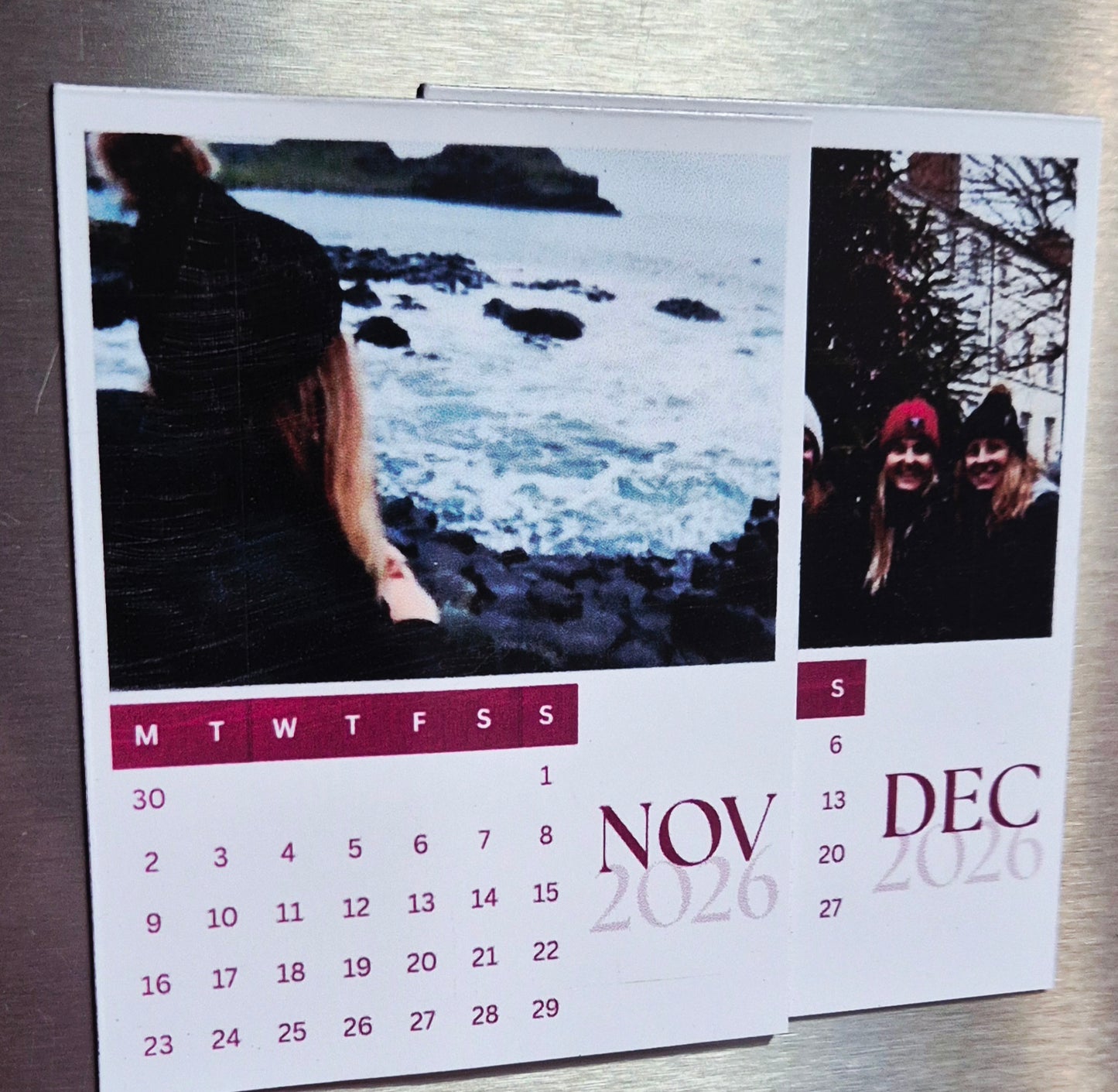 Magnetic Photo Calendar