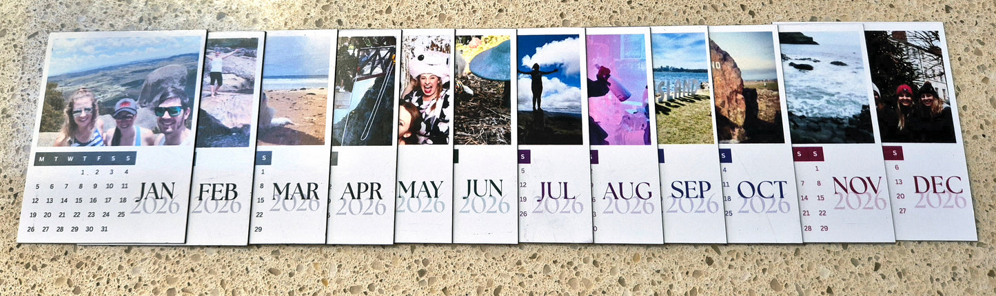 Magnetic Photo Calendar