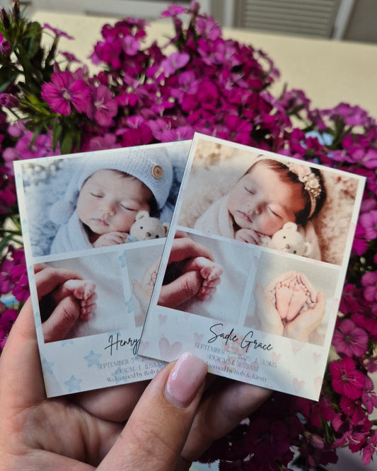 Baby Announcement Magnet