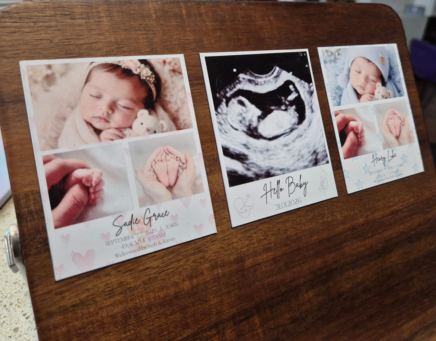 Baby Announcement Magnet