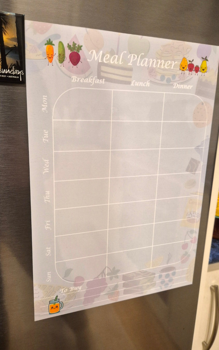 Magnetic Meal Planner